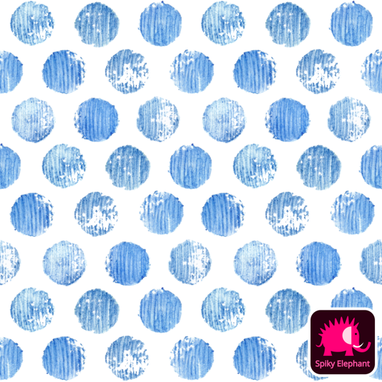 Stamped Dots Block Print wallpaper and fabric - Yellow and Orange Dots Block Print